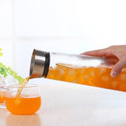 Thick glass juice jug Heat-resistant